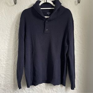 J. Crew Men’s Shawl Collared Sweater | Size L